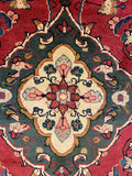 27452-Hamadan Hand-Knotted/Handmade Persian Rug/Carpet Tribal/Nomadic Authentic/ Size: 9'4" x 3'6"/284cm x 107cm
