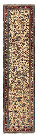 27346-Sarough Hand-Knotted/Handmade Persian Rug/Carpet Traditional Authentic/ Size: 11'11"x 2'8"/363cm x 82cm