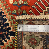 27347-Yalameh Hand-Knotted/Handmade Persian Rug/Carpet Tribal/Nomadic Authentic/ Size: 10'5" x 2'7"/318cm x 80cm