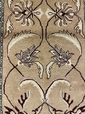 27230-Sarough Hand-Knotted/Handmade Persian Rug/Carpet Traditional Authentic/ Size: 9'6"x 2'9"/290cm x 85cm