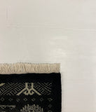 27515-Bokhara Hand-Knotted/Handmade Pakistani Rug/Carpet Tribal/Nomadic Authentic/ Size: 13'0" x 2'6"/396 cm × 76 cm
