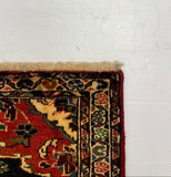 27350-Ghashgai Hand-Knotted/Handmade Persian Rug/Tribal/ Nomadic/Authentic/ Size: 9'9" x 2'11"/298cm x 89cm