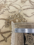 27238-Sarough Hand-Knotted/Handmade Persian Rug/Carpet Traditional Authentic/ Size: 6'4"x 4'2"/192cm x 128cm