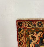 27184-Hamadan Hand-Knotted/Handmade Persian Rug/Carpet Tribal/Nomadic Authentic/ Size: 9'10" x 2'7"/300cm x 80cm
