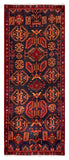 27446-Hamadan Hand-Knotted/Handmade Persian Rug/Carpet Tribal/Nomadic Authentic/ Size: 8'8" x 3'6"/264cm x 107cm