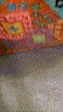 26961- Kelim Hand-Woven/Flat Weaved/Handmade Afghan /Carpet Tribal/Nomadic Authentic/Size: 8'1" x 5'9"