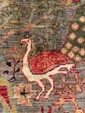 26893- Royal Chobi Ziegler Afghan Hand-Knotted Contemporary/Traditional/Size: 4'1" x 2'7"