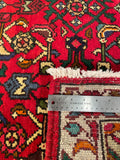 26888-Hamadan Hand-Knotted/Handmade Persian Rug/Carpet Tribal/Nomadic Authentic/ Size: 3'9" x 2'6"