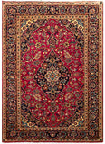 26875-Kashan Hand-Knotted/Handmade Persian Rug/Carpet Traditional/Authentic/Size: 7'1" x 5'0"