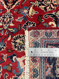 27054-Kashan Hand-Knotted/Handmade Persian Rug/Carpet Traditional/Authentic/Size: 7'10" x 5'0"