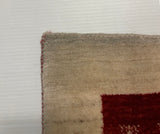 27032- Lori Gabbeh/ Persian Hand-knotted Authentic/Tribal/Nomadic/ Gabbeh / Size: 6'10" x 5'0"
