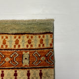 21750-Chobi Ziegler Hand-Knotted/Handmade Afghan Rug/Carpet Modern Authentic/Size: 6'7" x 5'2"