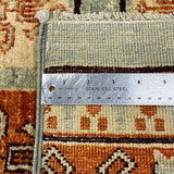 21750-Chobi Ziegler Hand-Knotted/Handmade Afghan Rug/Carpet Modern Authentic/Size: 6'7" x 5'2"