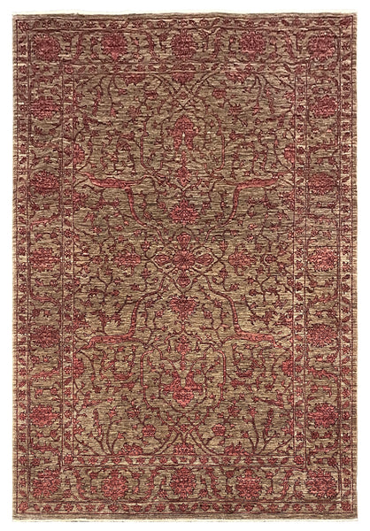 22603- Chobi Ziegler Afghan Hand-knotted Contemporary/Modern Carpet/Rug/ Size: 7'11" x 5'7"