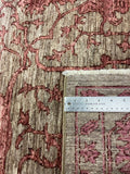 22603- Chobi Ziegler Afghan Hand-knotted Contemporary/Modern Carpet/Rug/ Size: 7'11" x 5'7"