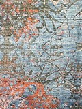 22256 - Indian Hand-knotted/Hand-weaved Rug/Modern/Carpet Authentic/Classic/Contemporary/Modern/Size: 7'9" x 5'5"