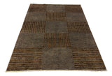 21736-Chobi Ziegler Hand-Knotted/Handmade Afghan Rug/Carpet Modern Authentic/Size: 6'5" x 5'0"