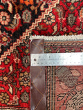 27065-Bidjar Hand-Knotted/Handmade Persian Rug/Carpet Traditional/ Authentic/ Size: 6'8"x 4'1"