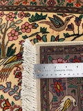 27072- Tabriz Persian Hand-knotted Carpet Authentic/Traditional Carpet/Rug/Size: 3'1" x 2'1"