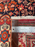 27048-Sarough Hand-Knotted/Handmade Persian Rug/Carpet Traditional Authentic/ Size: 5'6"x 2'4"