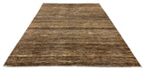 21784 - Chobi Ziegler Hand-Knotted/Handmade Afghan Rug/Carpet Modern Authentic/Size/: 11'5" x 8'5"