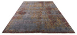 24854- Damask Hand-Knotted/Handmade Indian Rug/Carpet Modern Authentic / Size: 13'2" x 10'0"/401cm x 305cm