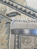26831- Royal Ushak Hand-Knotted/Handmade Indian Rug/Carpet Traditional/Authentic/Size: 12'0" x 9'3"