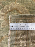 26847- Royal Ushak Hand-Knotted/Handmade Indian Rug/Carpet Traditional/Authentic/Size: 8'8" x 5'6"