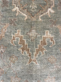 26847- Royal Ushak Hand-Knotted/Handmade Indian Rug/Carpet Traditional/Authentic/Size: 8'8" x 5'6"