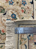 26134-Sarough Hand-Knotted/Handmade Persian Rug/Carpet Traditional Authentic/ Size: 6'7"x 4'11"/201cm x 150cm