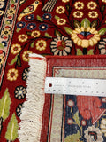 26741-Sarough Hand-Knotted/Handmade Persian Rug/Carpet Traditional Authentic/ Size: 3'1"x 2'3"