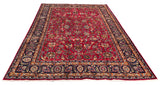 25779-Mashad Hand-Knotted/Handmade Persian Rug/Carpet Traditional Authentic/ Size: 9'8" x 6'6"