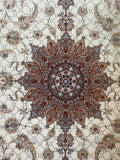21548-Isfahan Hand-Knotted/Handmade Persian Rug/Carpet Traditional Authentic/ Size: 6'7''x 4'2''/201cm x 127cm