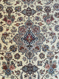 27133- Isfahan Persian Hand-Knotted Authentic/Traditional Carpet/Rug/ Size: 5'7" x 3'10"/170cmx 117cm