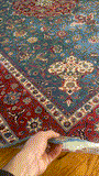 27134- Antique Tabriz Persian Hand-knotted Carpet Authentic/Traditional Carpet/Rug/Size: 11'0" x 8'4"/335cm x 254cm