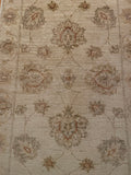 14260 - Chobi Ziegler Afghan Hand-Knotted Contemporary/Modern Runner/Size: 9'1" x 2'6"/ 277cm x 76cm