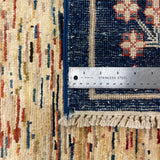 21772 - Chobi Ziegler Hand-Knotted/Handmade Afghan Rug/Carpet Modern Authentic/Size: 6'4" x 4'8"