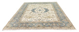 26843- Royal Ushak Hand-Knotted/Handmade Indian Rug/Carpet Traditional/Authentic/Size: 9'11" x 8'3"