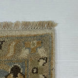 26843- Royal Ushak Hand-Knotted/Handmade Indian Rug/Carpet Traditional/Authentic/Size: 9'11" x 8'3"