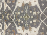26844- Royal Ushak Hand-Knotted/Handmade Indian Rug/Carpet Traditional/Authentic/Size: 9'10" x 8'3"