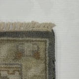 26844- Royal Ushak Hand-Knotted/Handmade Indian Rug/Carpet Traditional/Authentic/Size: 9'10" x 8'3"