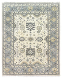 26831- Royal Ushak Hand-Knotted/Handmade Indian Rug/Carpet Traditional/Authentic/Size: 12'0" x 9'3"