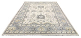 26831- Royal Ushak Hand-Knotted/Handmade Indian Rug/Carpet Traditional/Authentic/Size: 12'0" x 9'3"