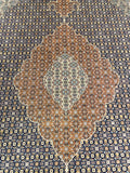 19426- Tabriz Persian Hand-knotted Carpet Authentic/Traditional Carpet/Rug/Size: 14'4" x 9'10"