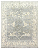 26841- Royal Ushak Hand-Knotted/Handmade Indian Rug/Carpet Traditional/Authentic/Size: 9'10" x 8'0"