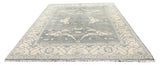 26841- Royal Ushak Hand-Knotted/Handmade Indian Rug/Carpet Traditional/Authentic/Size: 9'10" x 8'0"
