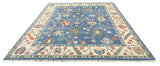 26798- Royal Ushak Hand-Knotted/Handmade Indian Rug/Carpet Traditional/Authentic/Size: 10'2" x 8'1"