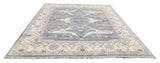 26839- Royal Ushak Hand-Knotted/Handmade Indian Rug/Carpet Traditional/Authentic/Size: 9'10" x 8'4"