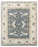 26848- Royal Ushak Hand-Knotted/Handmade Indian Rug/Carpet Traditional/Authentic/Size: 10'3" x 8'1"