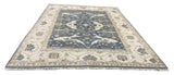 26848- Royal Ushak Hand-Knotted/Handmade Indian Rug/Carpet Traditional/Authentic/Size: 10'3" x 8'1"